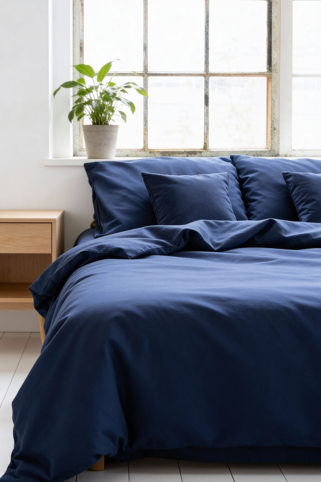 Luxusní modré povlečení Nanobavlna